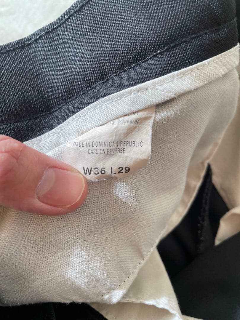 ACTION SLACKS BLACK 36×29