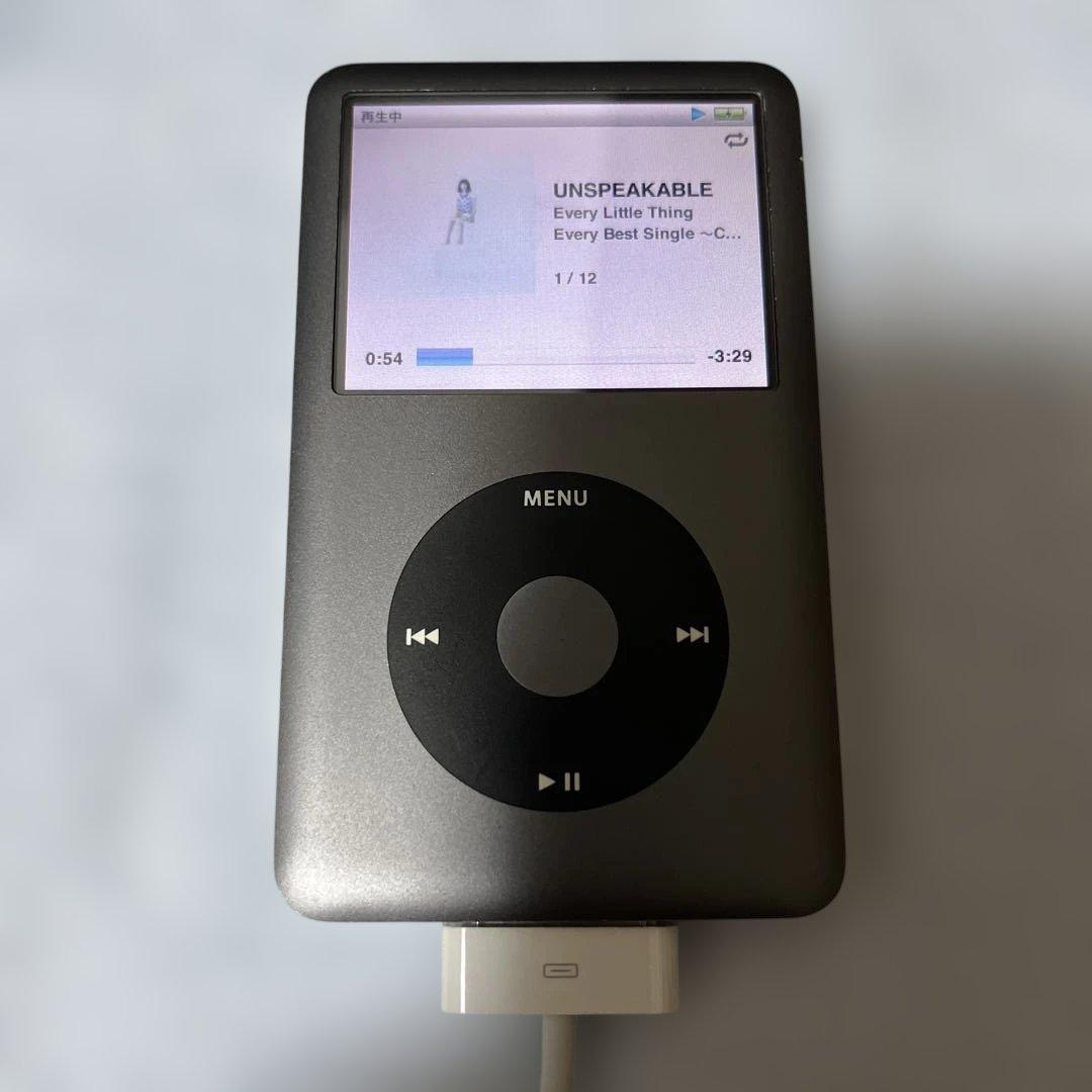 ipod classic 160GB ケーブル付き