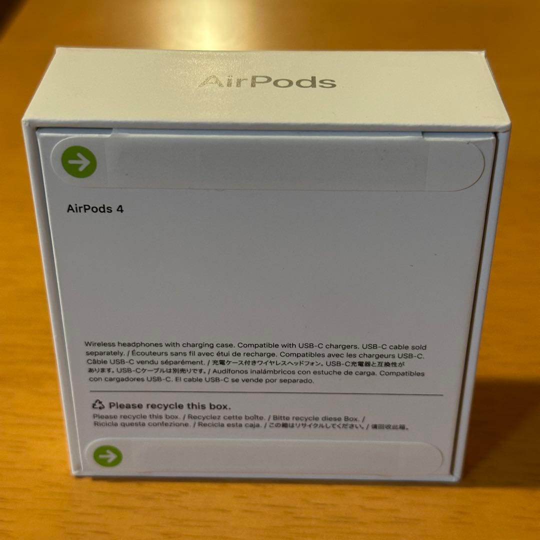 Apple AirPods 4 新品未開封
