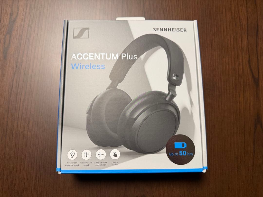 極美品 Sennheiser ACCENTUM Plus ワイヤレスヘッドホン