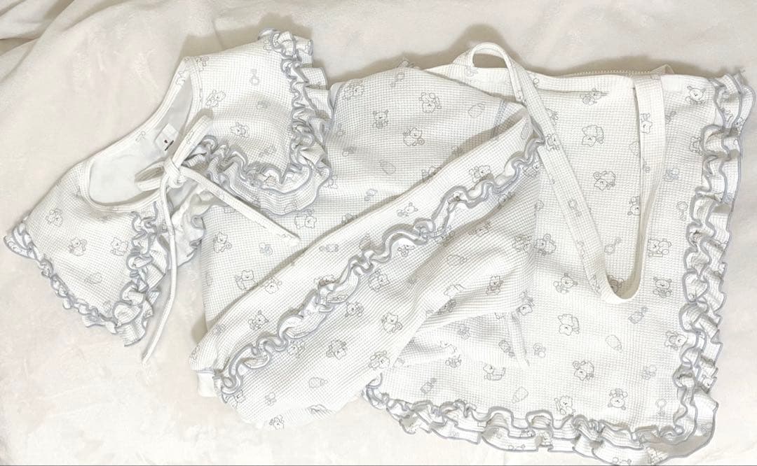 3点セット　メリージェニー peichan.コラボ くまちゃんとお友だちサーマル