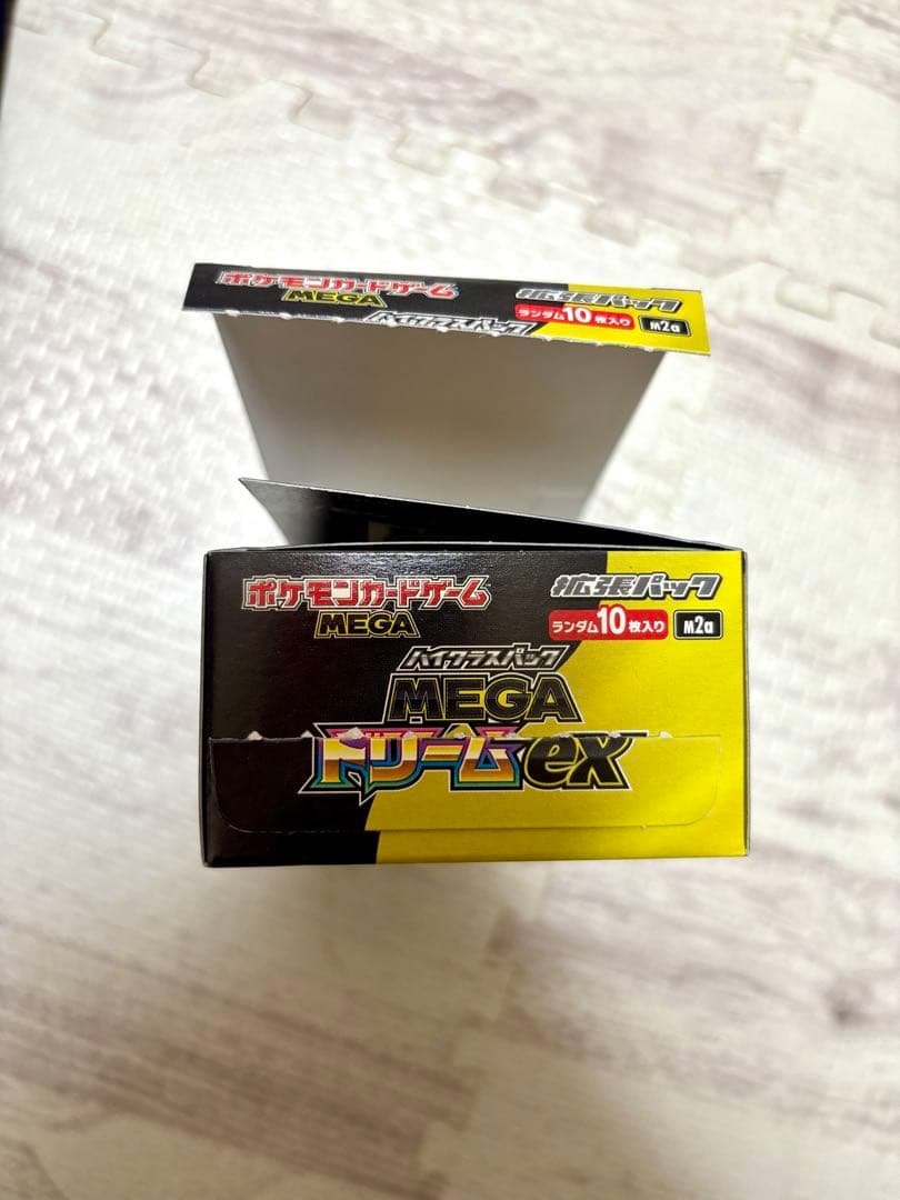 ポケモンカード　MEGAドリームex シュリンクなし　1BOX