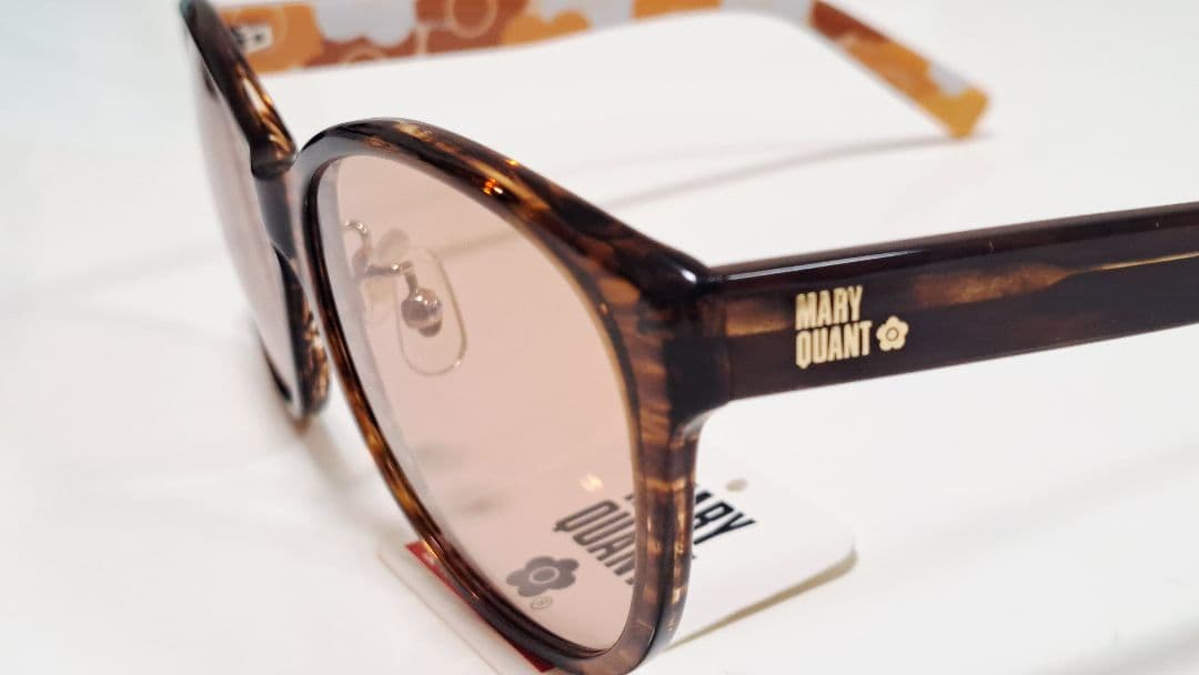 【新品】マリー・クワント サングラス ライトブラウン