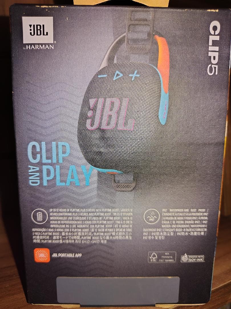 JBL CLIP5 ワイヤレススピーカー