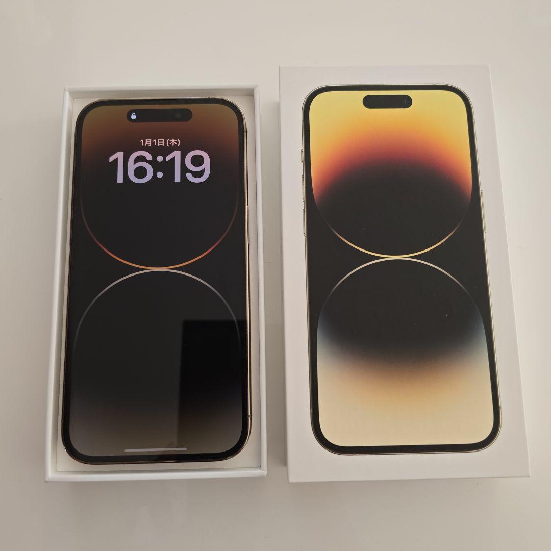 ジャンク iPhone 14 Pro ゴールド 6.1インチ 本体 256gb