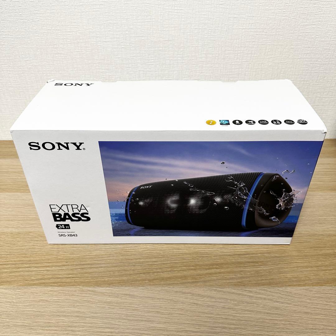 新品未開封✨ SONY SRS-XB43 BLUETOOTHスピーカー ソニー