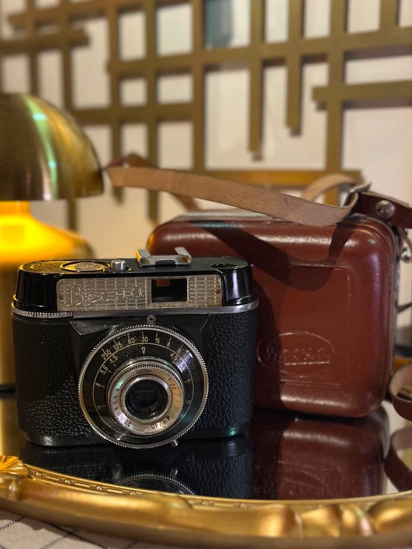 希少 Soviet GOMZ Vesna 35mmカメラ 純正革ケース付