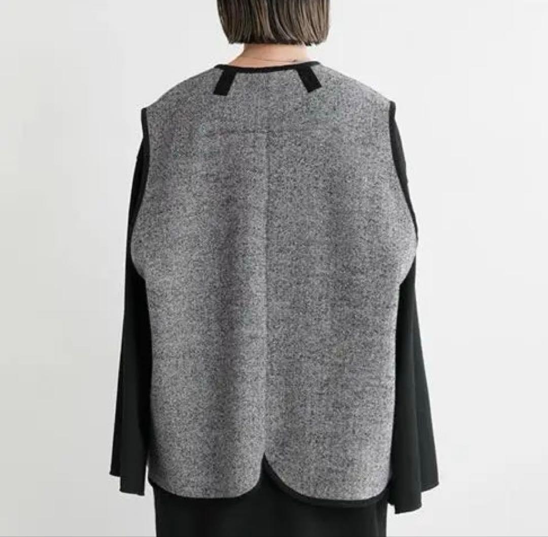 FIRMUM オージーラムウールツィードベスト ウールベスト