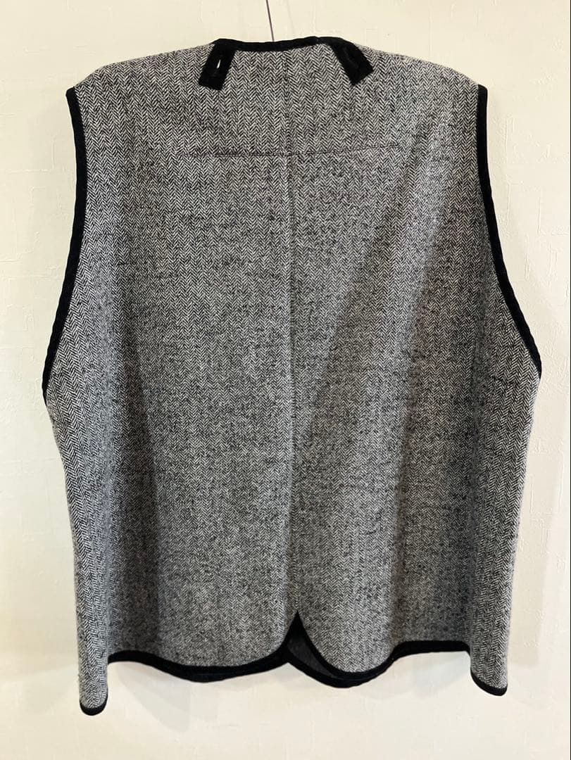 FIRMUM オージーラムウールツィードベスト ウールベスト