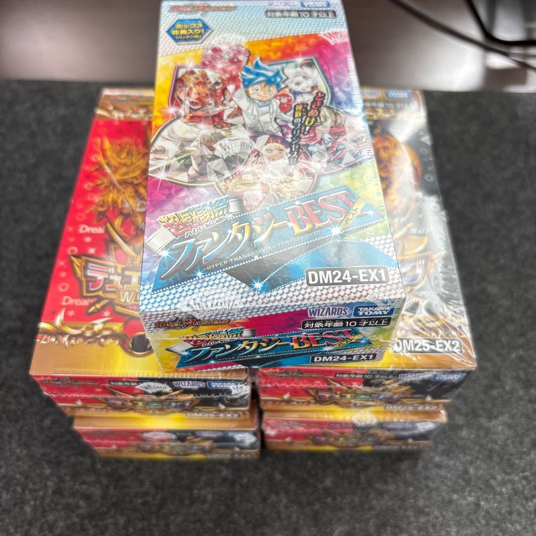 デュエルマスターズ デュエキング4箱　ファンタジー1箱