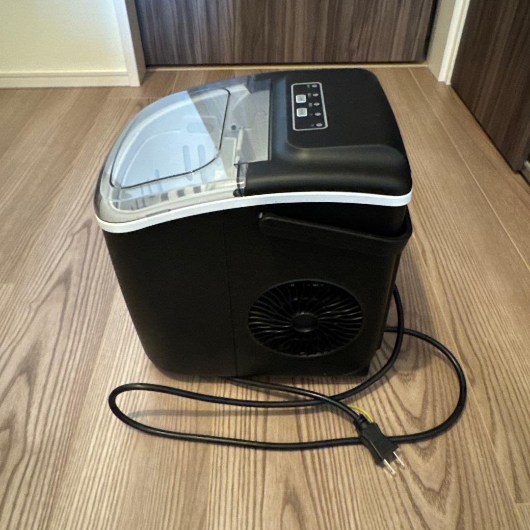 ecozy 製氷機 ブラック IM-BS260C