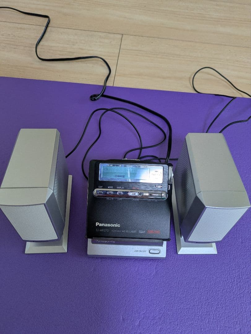 Panasonic SJ-MR270 ポータブルMDレコーダー