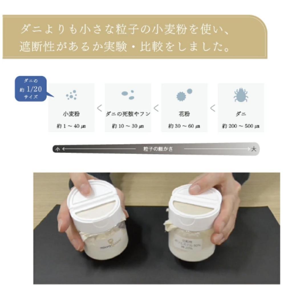 ミクロガード プレミアム 洗える 防ダニ 掛け布団［シングル］／テイジン