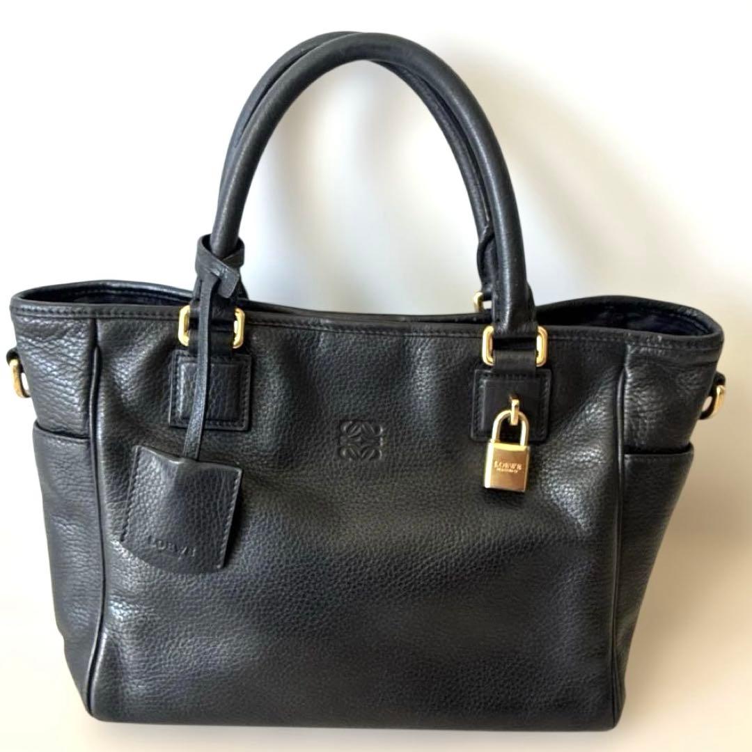 ロエベトートバッグ　ブラック　LOEWE
