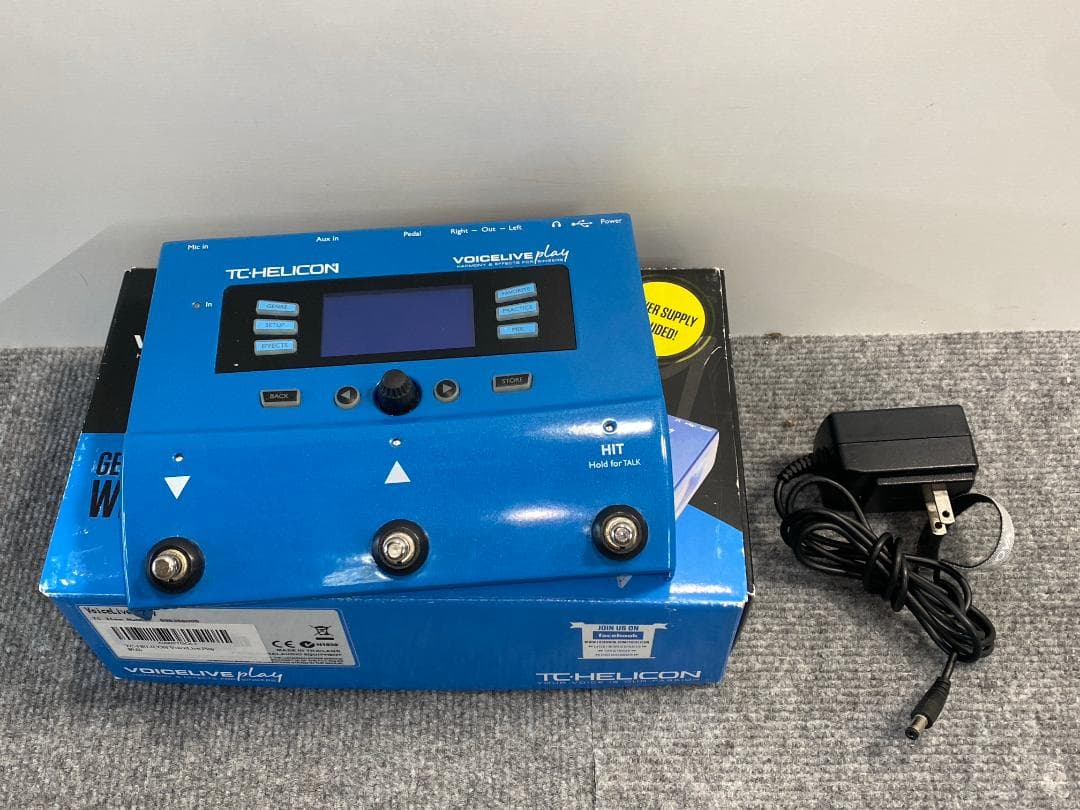 TC HELICON VOICELIVE PLAY ボーカル　エフェクター