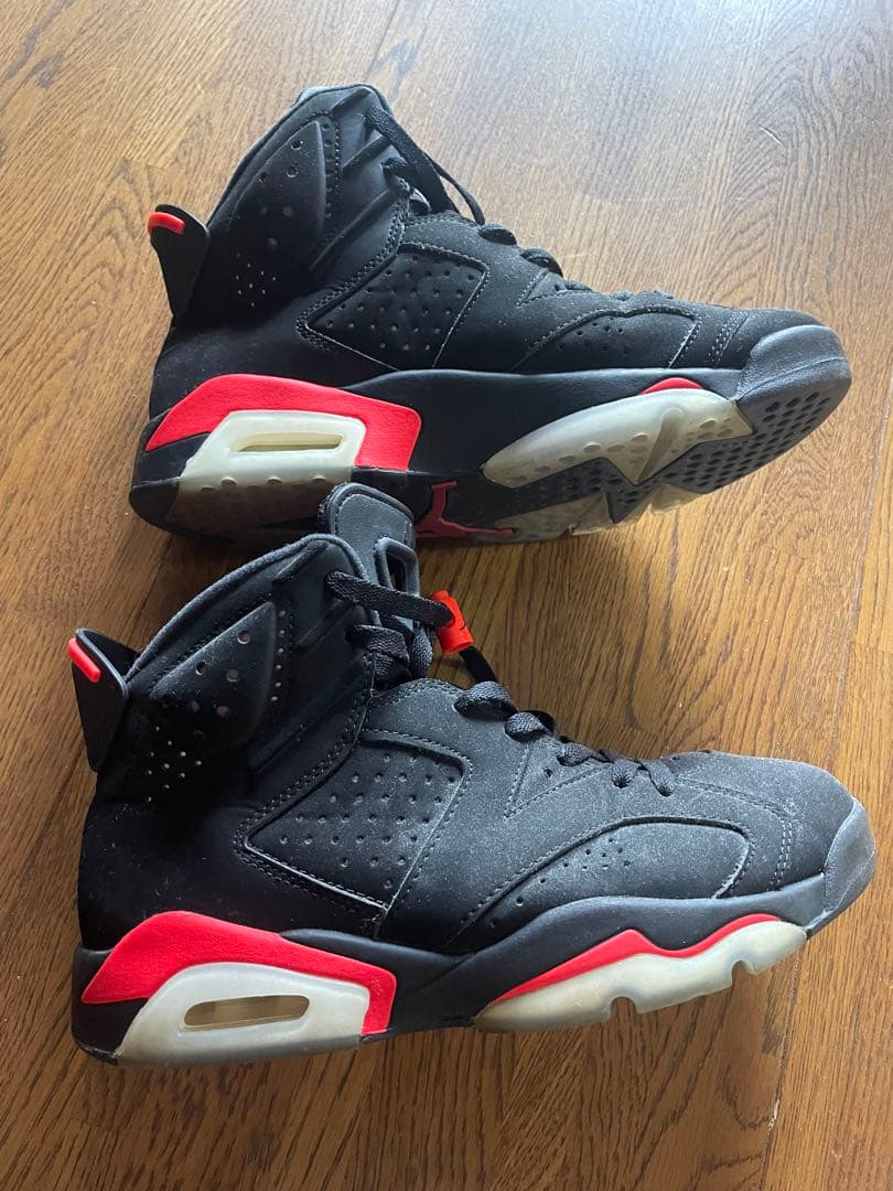 NIKE AIR JORDAN 6 ブラック/オレンジ　26.0