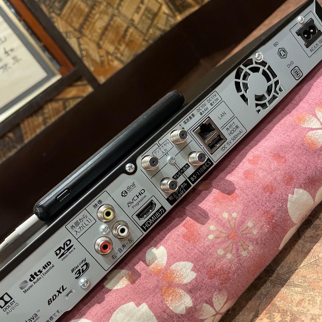 シャープ　BD-NW500 12倍　500GB 2番組W録　新品リモ等付フル装備