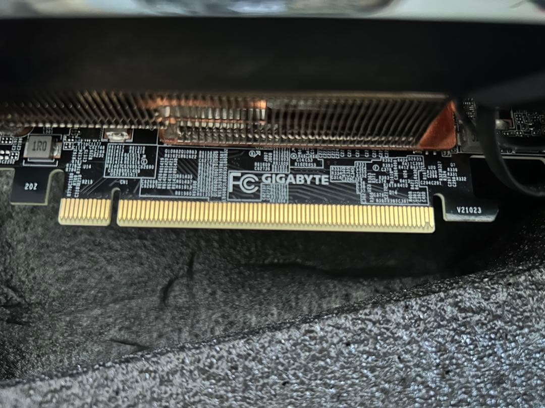 GIGABYTE NVIDIA GeForce RTX3070Ti 動作確認済み