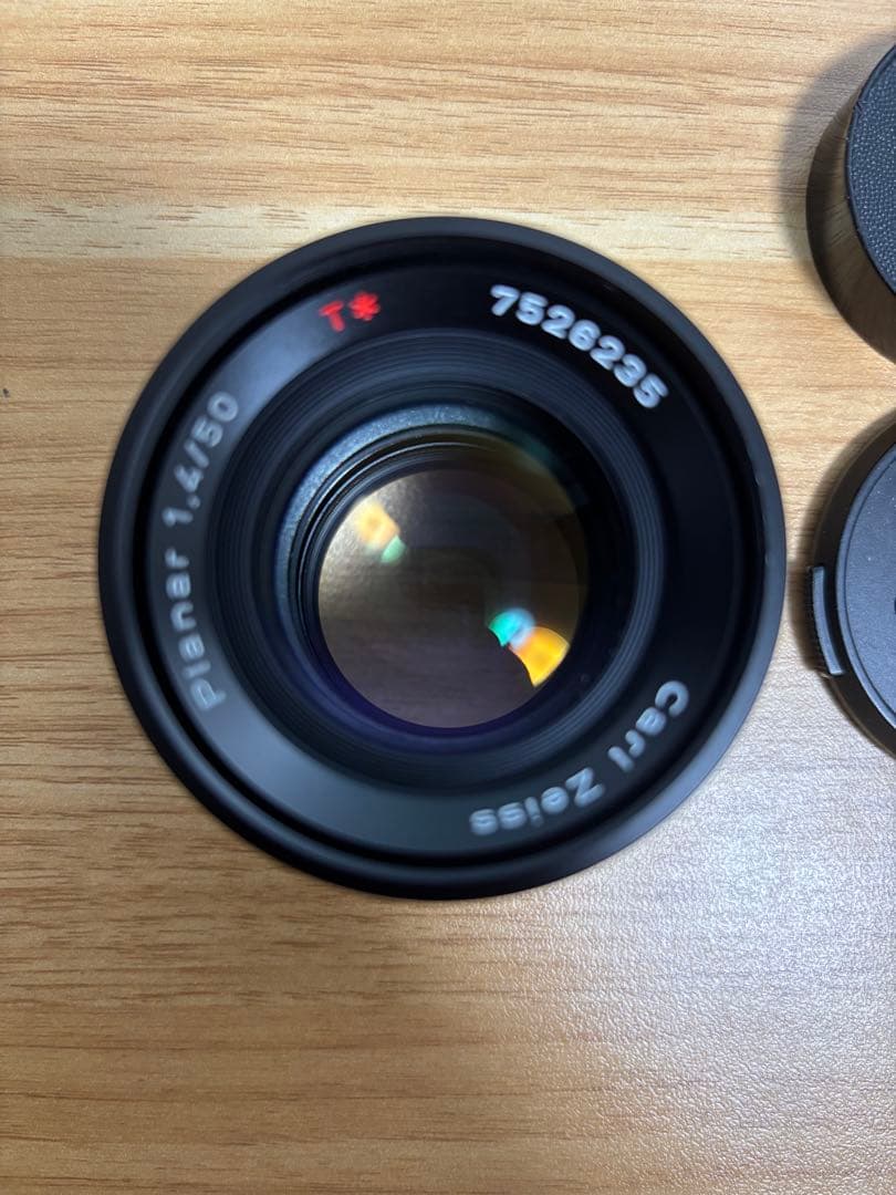 CONTAX Planar 1.4/50 レンズ　mmj