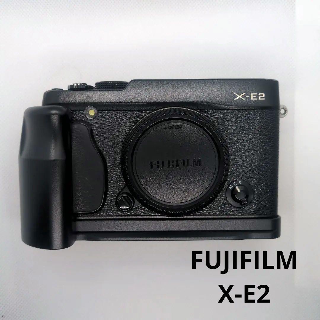 富士フイルム FUJIFILM X-E2 ボディ L字グリップ、充電コード付き