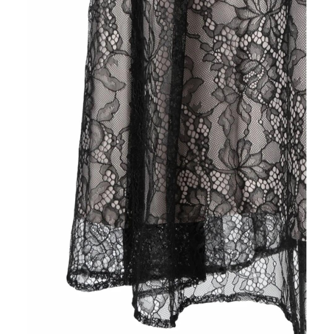 新品タグ付き★アプワイザーリッシェ ドッキングワンピース レース ブラック