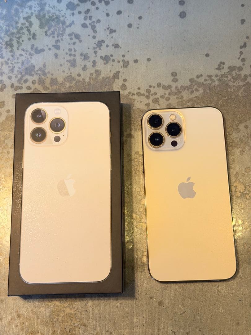 Apple iPhone 13 ProMax 256GB ゴールド simフリー