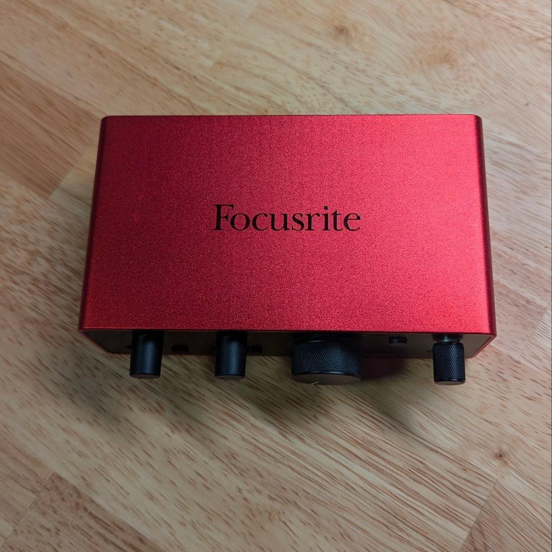 FOCUSRITE Scarlett solo 第四世代