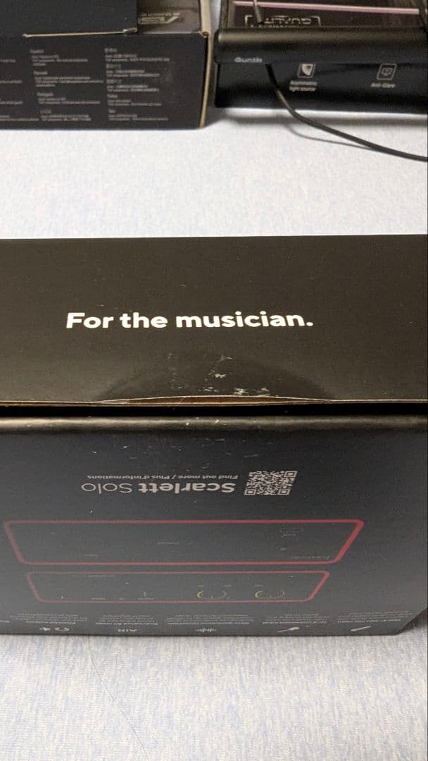 FOCUSRITE Scarlett solo 第四世代