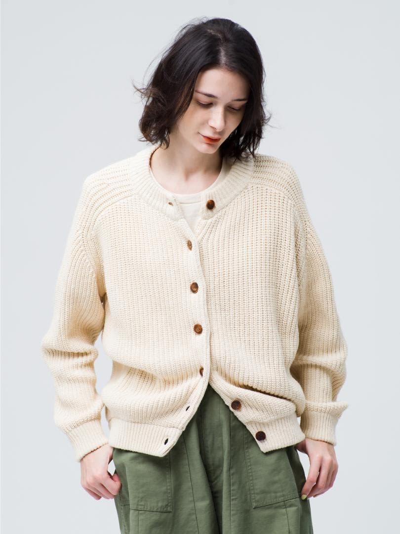 デミリー ロンハーマン 別注 JODIE オーガニックコットンカーディガン