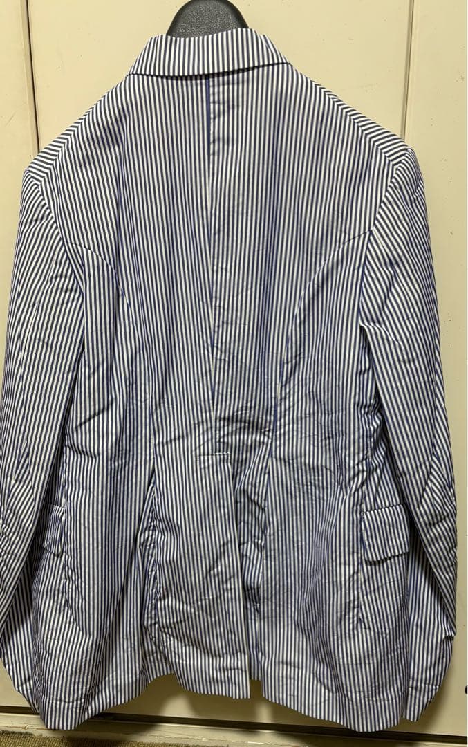 Comme des Garçonsコムコム夏物 ストライプテーラードジャケットS