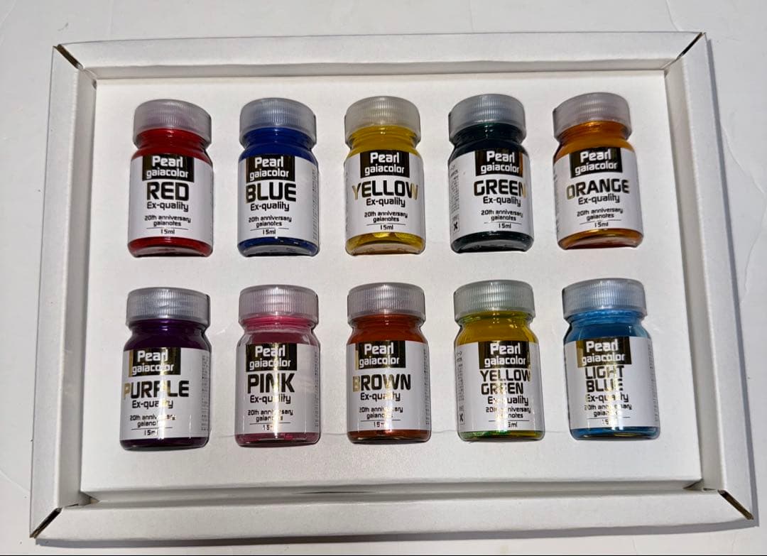 ガイアノーツ　２０周年記念カラーセット