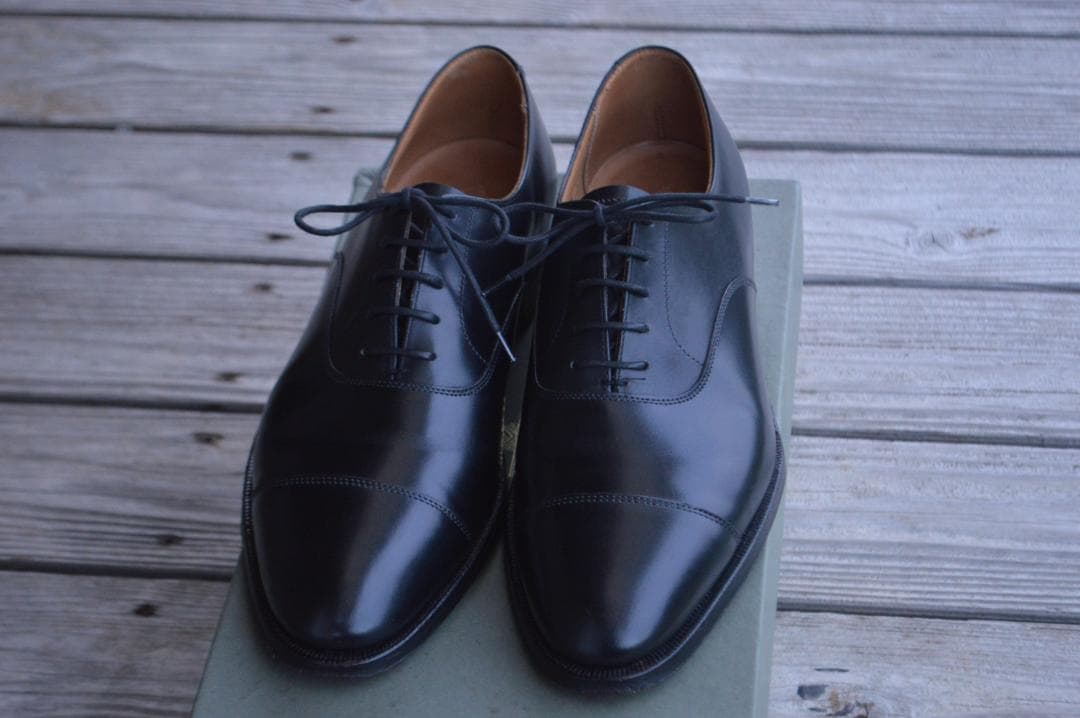 着用数回　CROCKETT＆JONES　CONNAUGHT　6E　ブラック　②