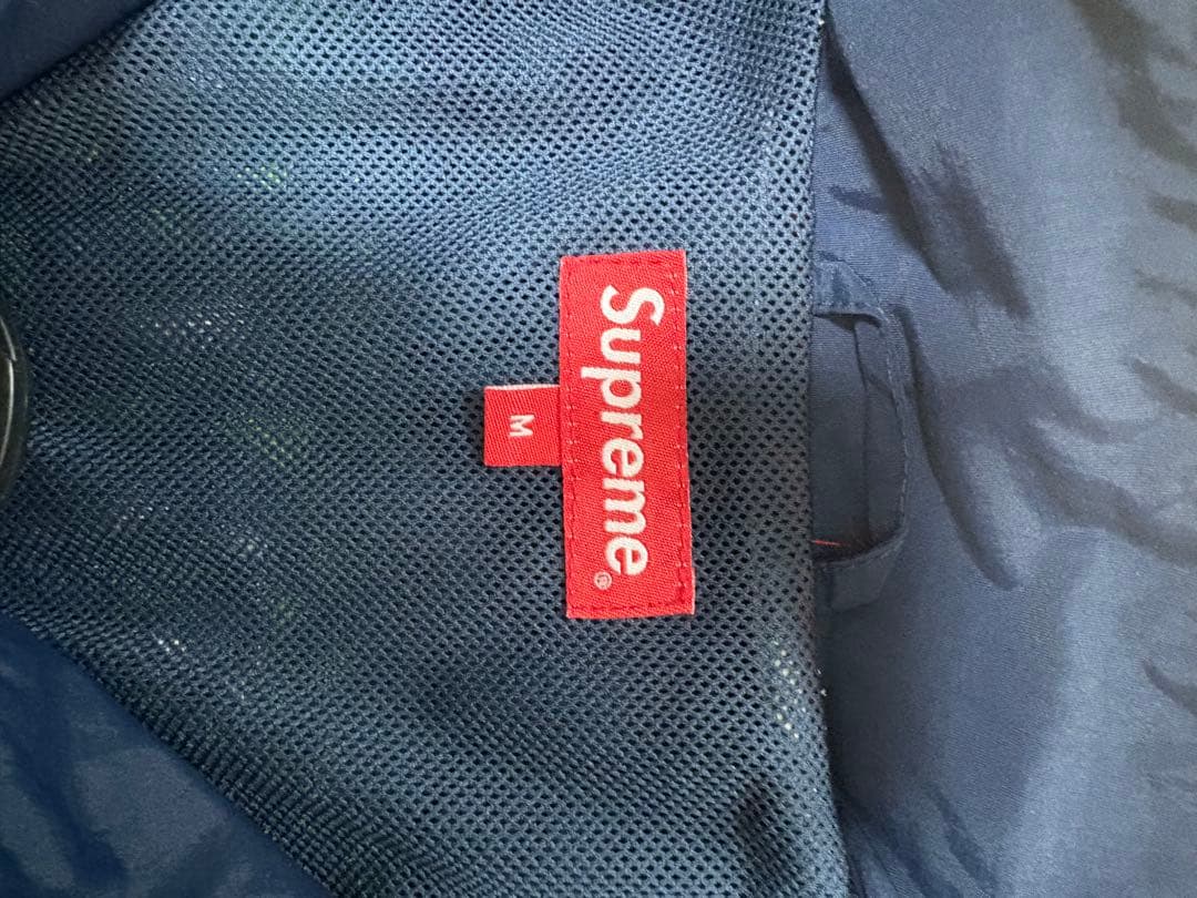 Supreme ナイロンジャケット M ネイビー/グリーン