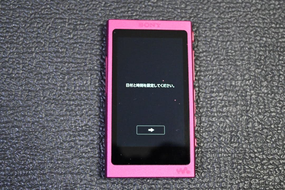 SONY ウォークマン ピンク 充電ケーブル付きNW-A35