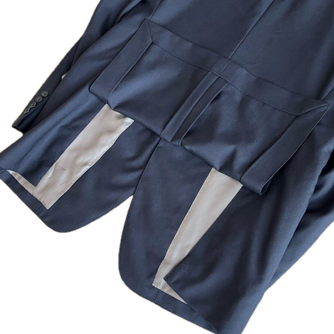 ✨極美品✨五大陸 オーダースーツ 黒 21年製 就活 ビジネス 冠婚葬祭 L相当