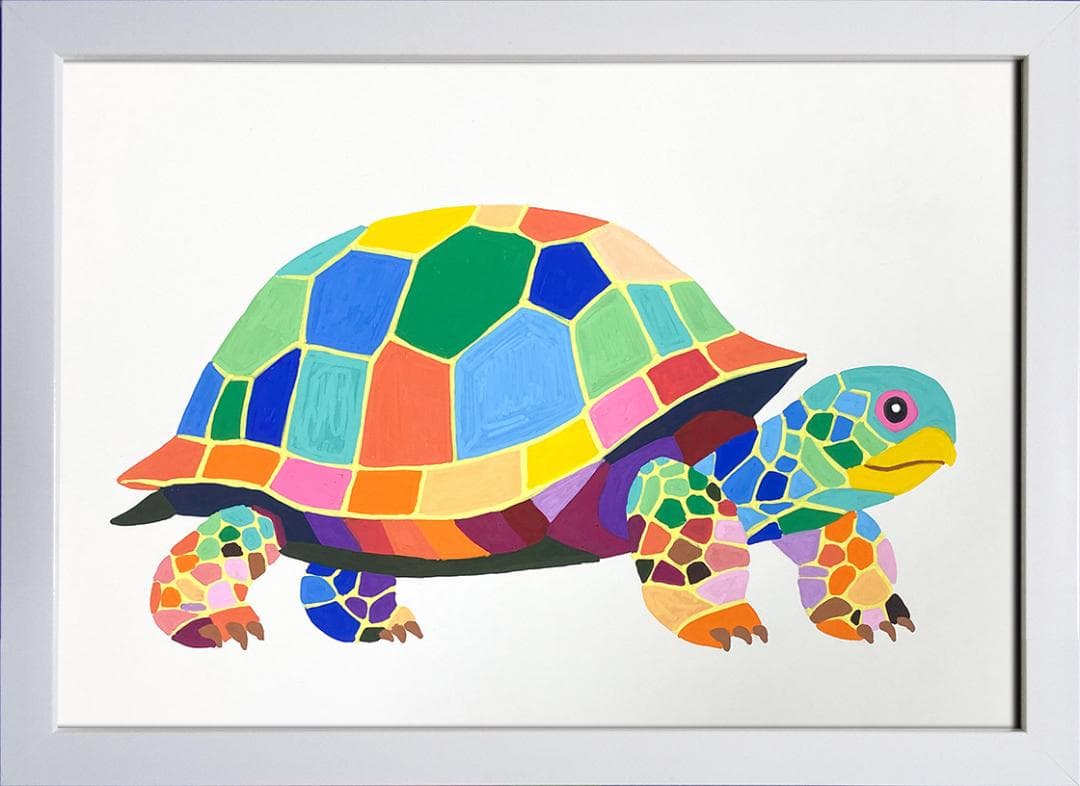 カメ（額装なし）