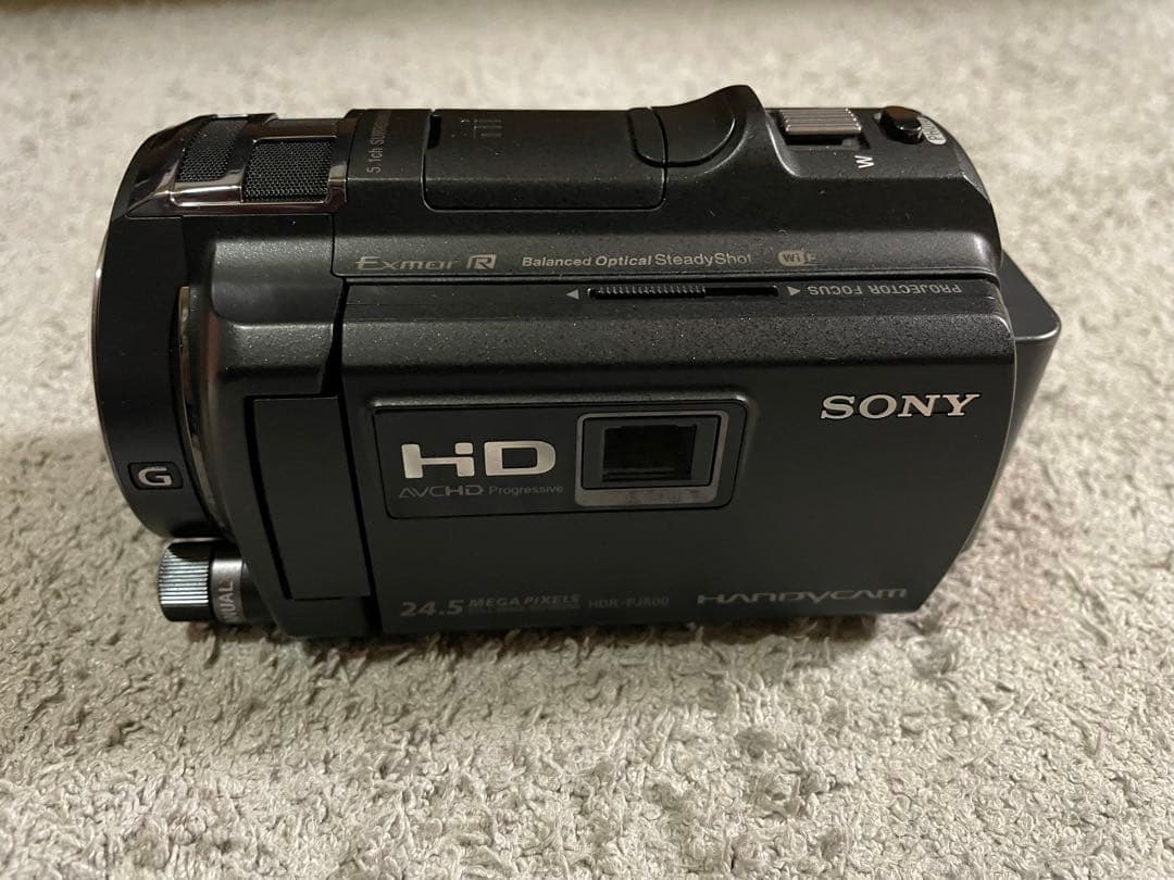 ソニー　HDR-PJ800 ブラック　ビデオカメラ