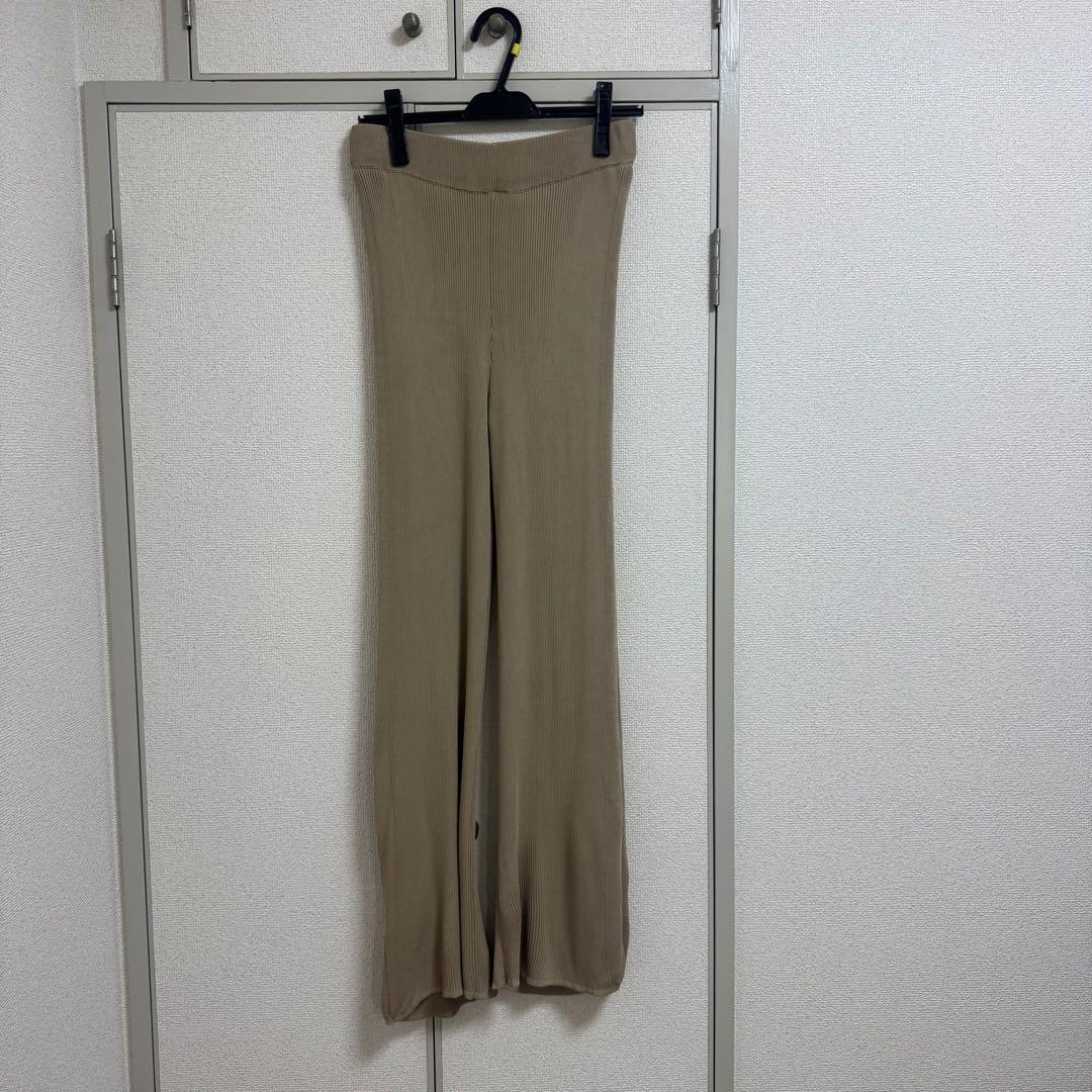 リュクスビスコースニットパンツ（WEB完売カラー）