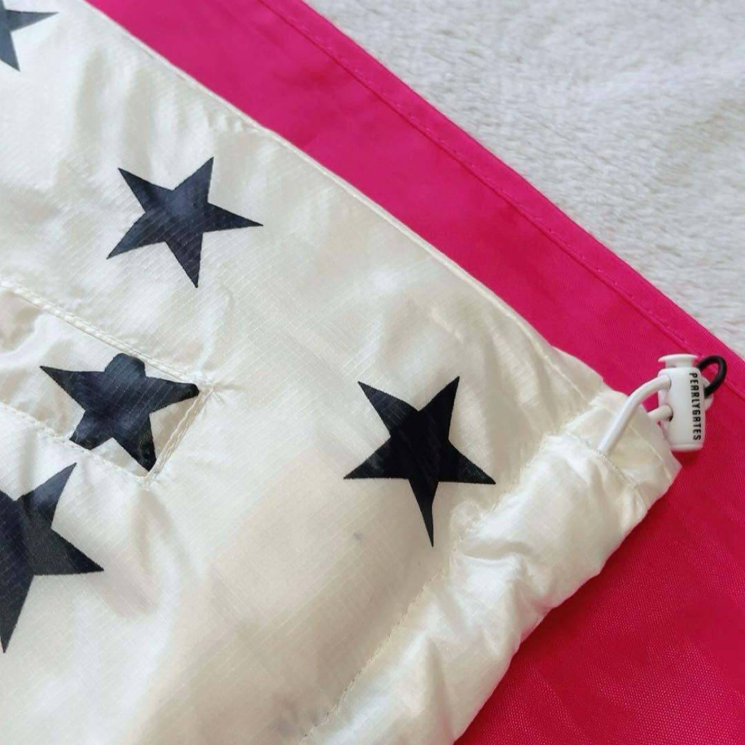 パーリーゲイツ　セットアップ　ダウン　ベスト　スカート　スター　リバーシブル