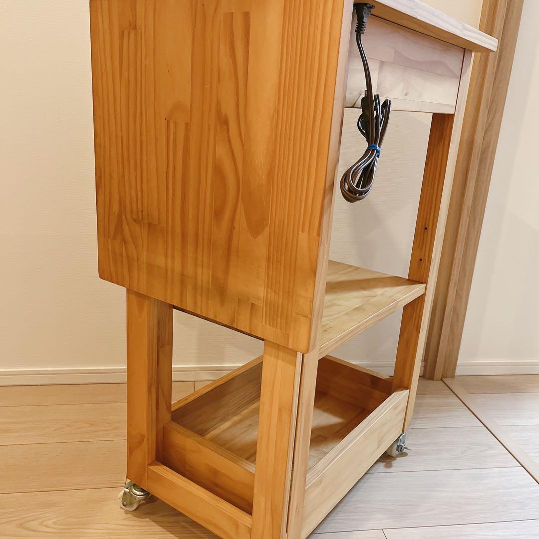 momonatural momohouse キッチンワゴン　モモナチュラル　収納