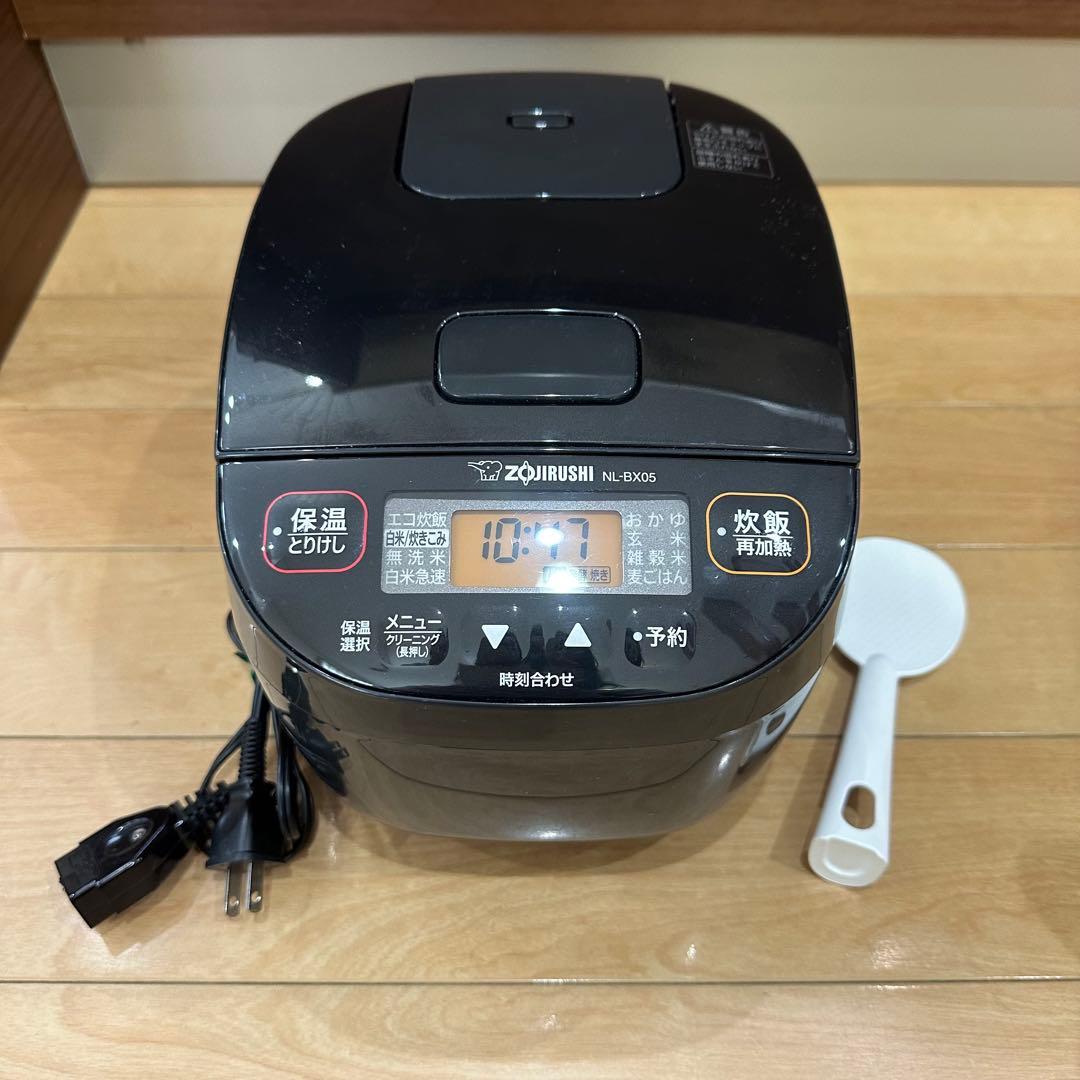 Zojirushi NL-BX05 炊飯器 ブラック 0.54L