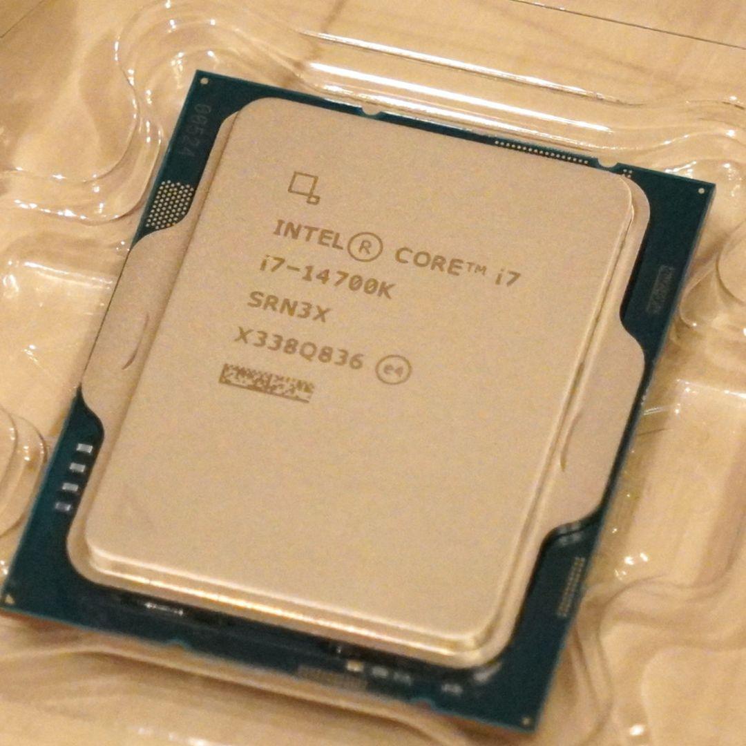 動作確認済CPU intel CORE i7-14700K LGA1700