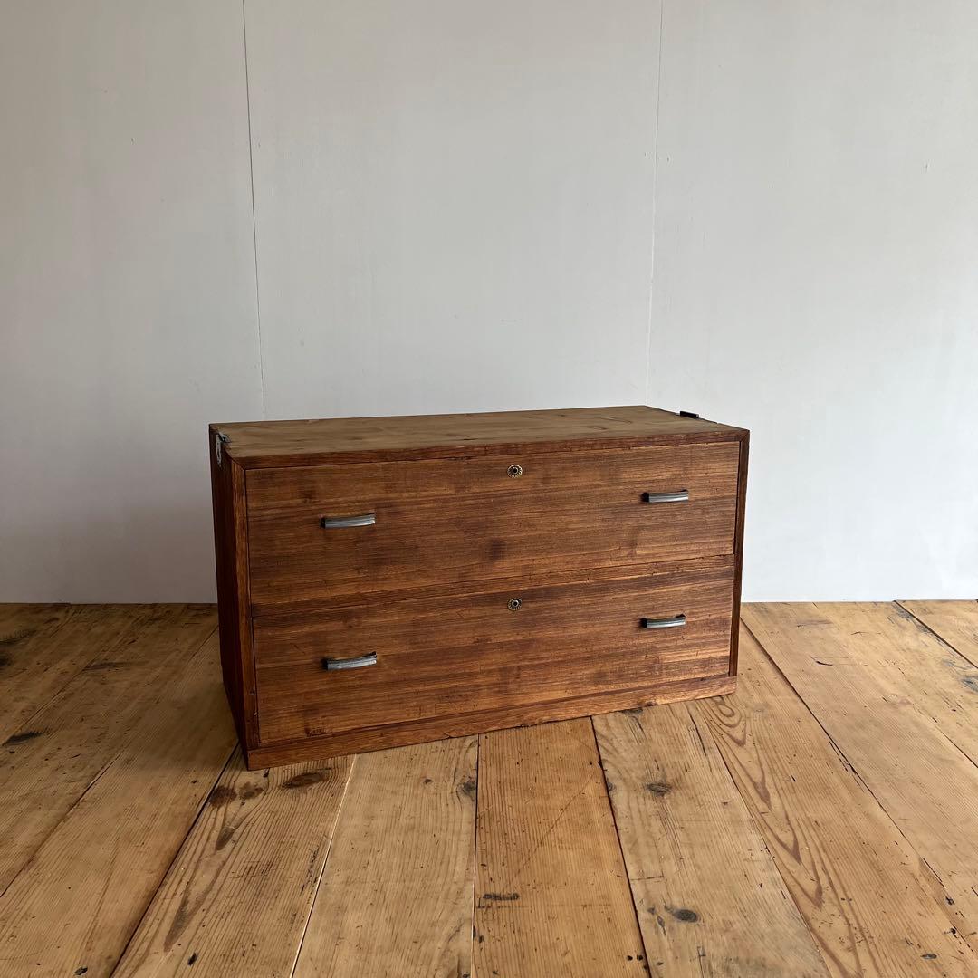 専用 アンティーク チェスト 箪笥 ローボード テレビ台 昭和レトロ z771