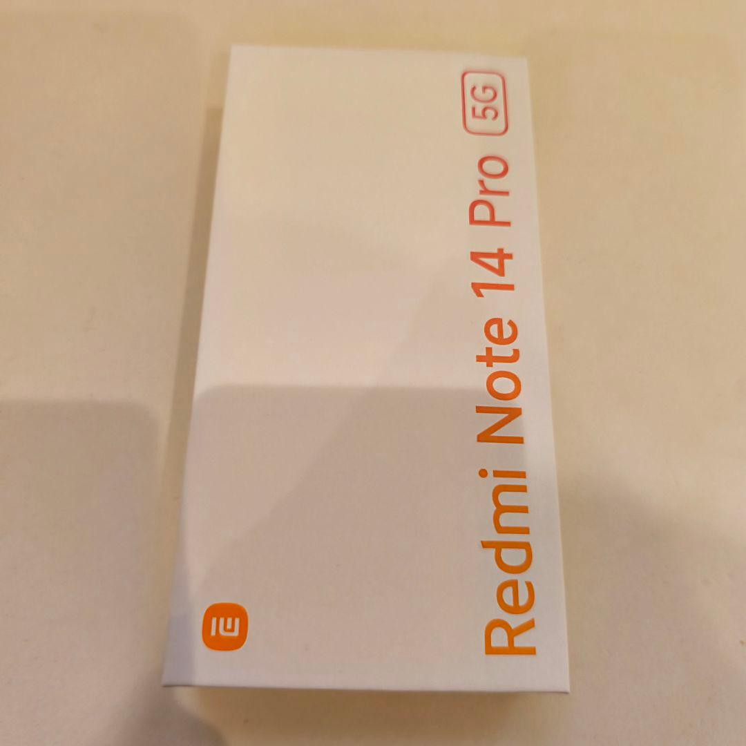 新品スマホRedmi Note 14 Pro 5G 12＋512GBシムフリー