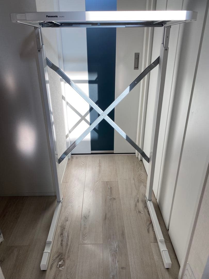 パナソニック衣類乾燥機用ユニット台（床置きタイプ）N-UF51（中古）