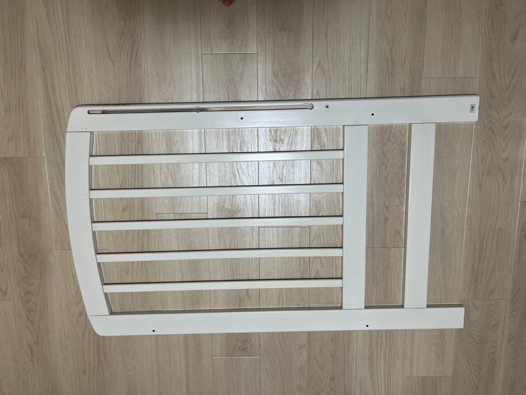 カトージ　ミニベッド ハイポジション アーチ（ホワイト）