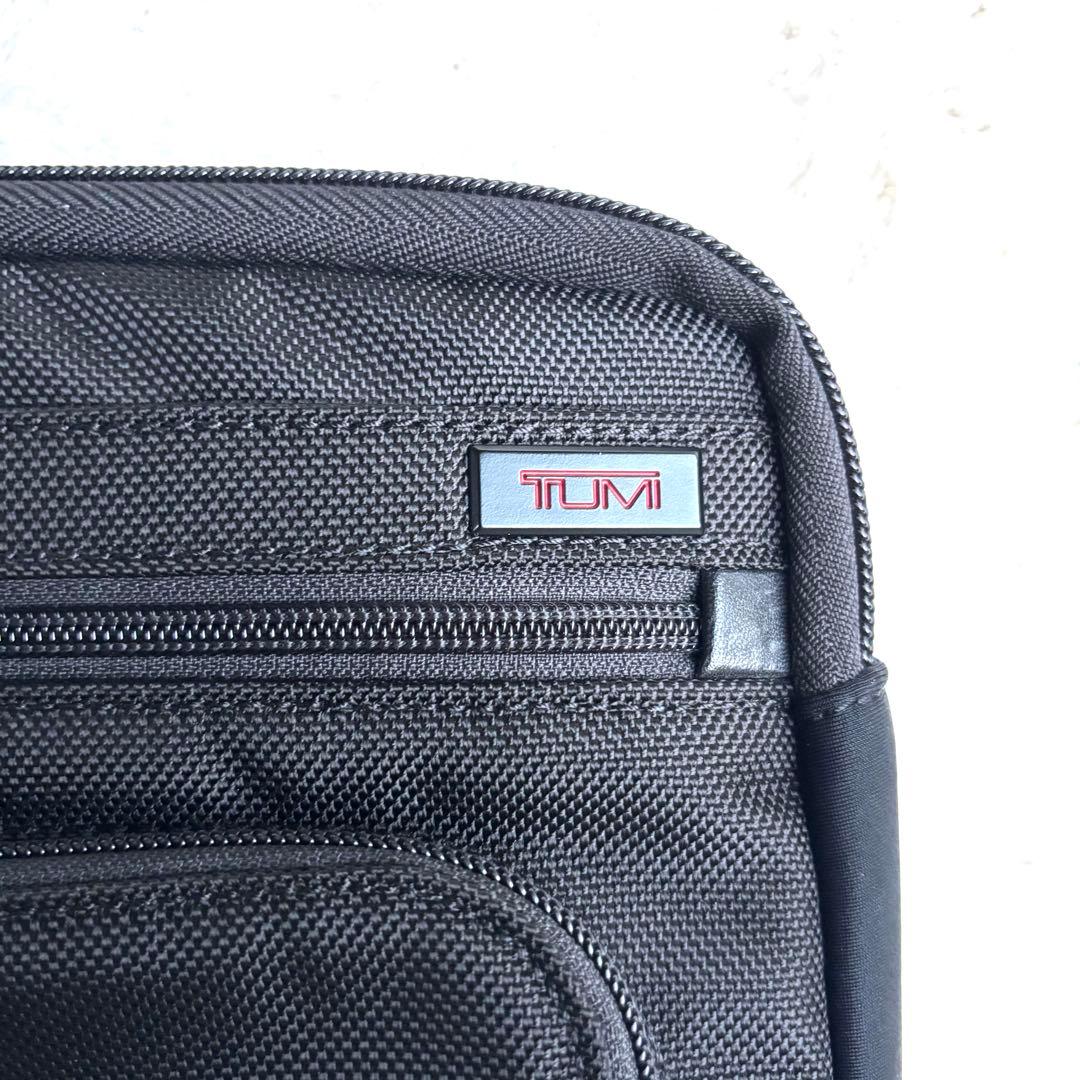 ★美品★【TUMI トゥミ】ラージラップトップカバー PCケース クラッチバッグ