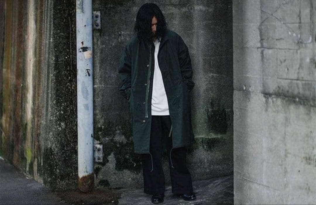 アプレッセ　a.presseモッズコート サイズ2 ダークグリーン　新品同様