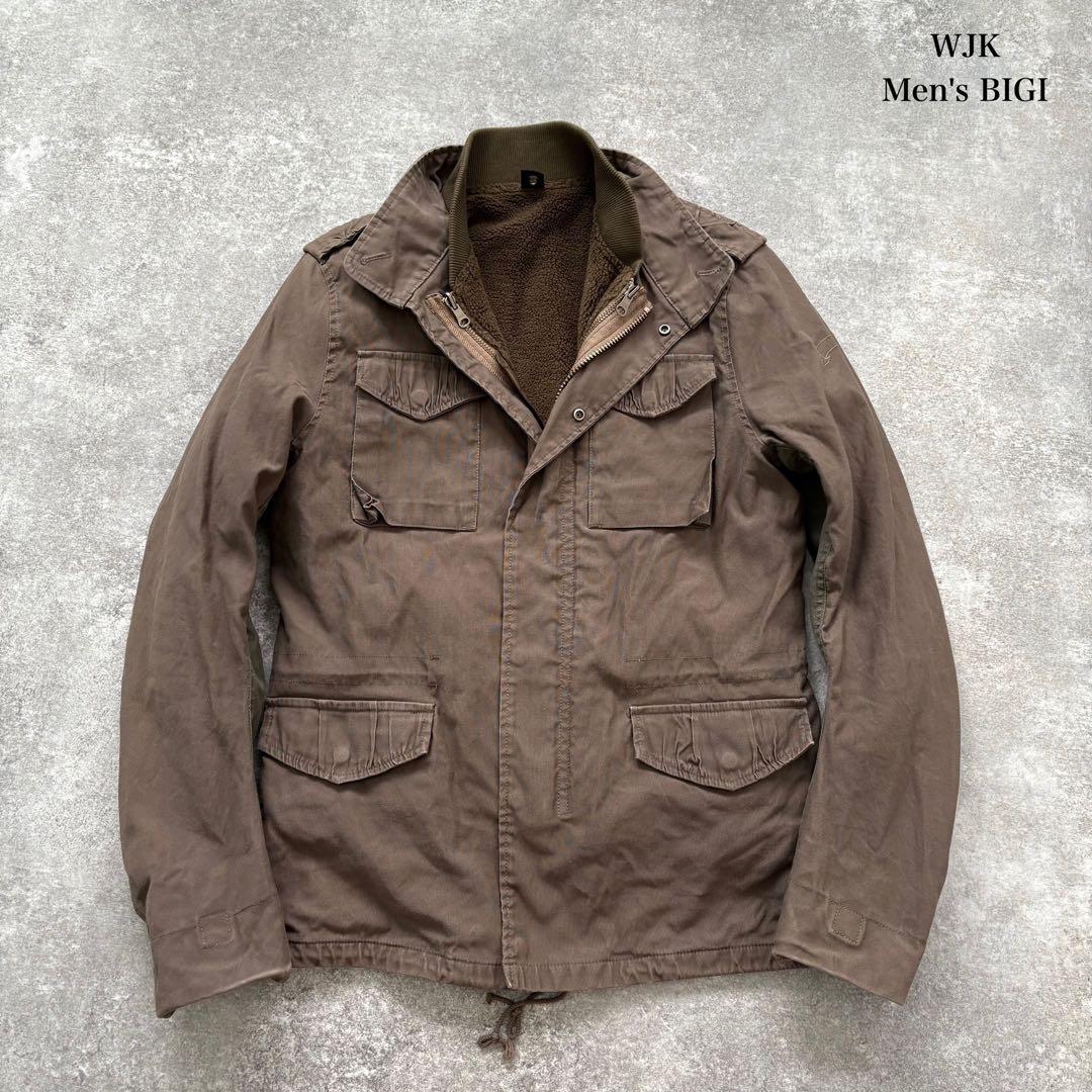 【WJK】 Men's BIGI メンズビギ M-65 ミリタリージャケット