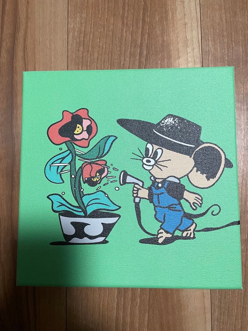 版画 jerry ukai STRANGER CANVAS No.6 watering